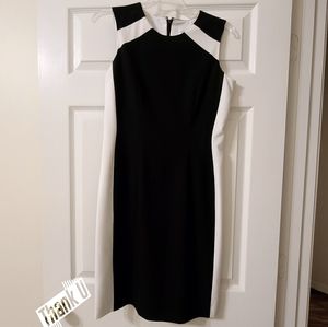 Calvin Klein Black & White Dress